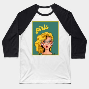 girls fashion Baseball T-Shirt